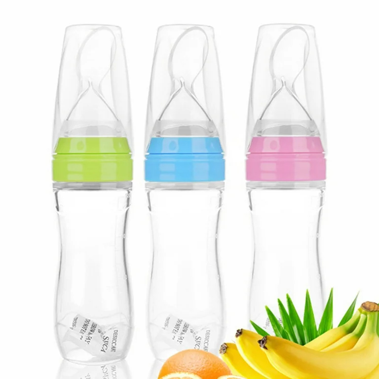 Applebear Silicone Baby Spoon Blue Feeder From 0m+ 120ml